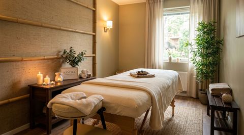 Illustration of Sandra massage and spa, massage spa in Turku, Finland
